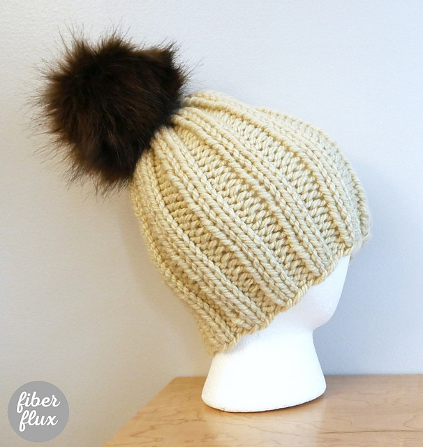 Easy Ribbed Hat