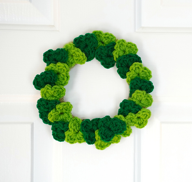 Shamrock Wreath