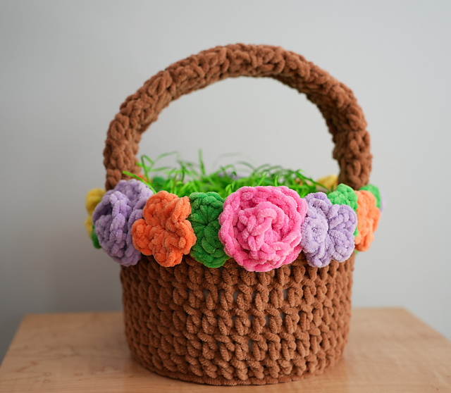 Spring Floral Basket