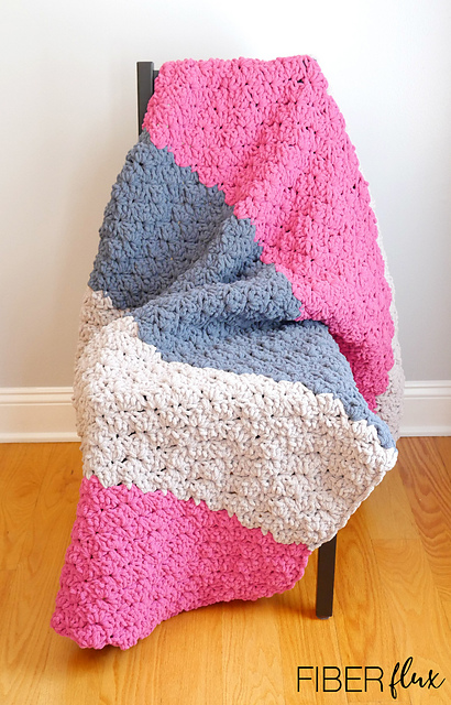 Fuchsia Skies Blanket