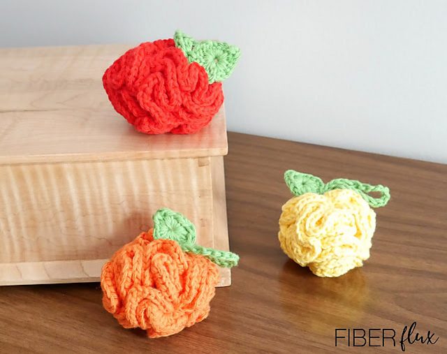 Mini Fruity Spa Scrubbies