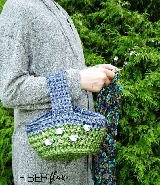 Happy Sheep Project Bag