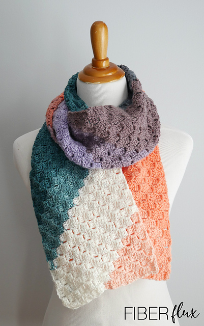 Peach Tree Grove Scarf
