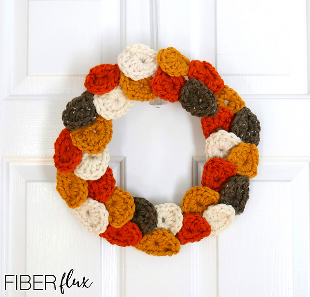 Falling Leaves Wreath