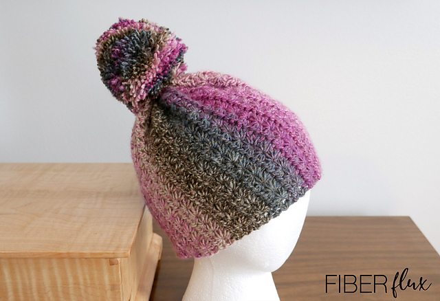 Raspberry Crumble Hat