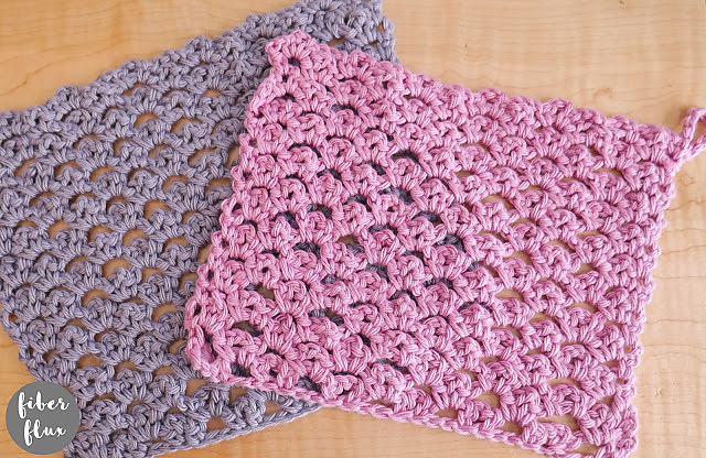 Wisteria Lace Dishcloth
