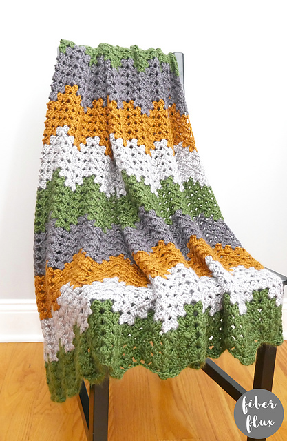 Harvest Waves Throw