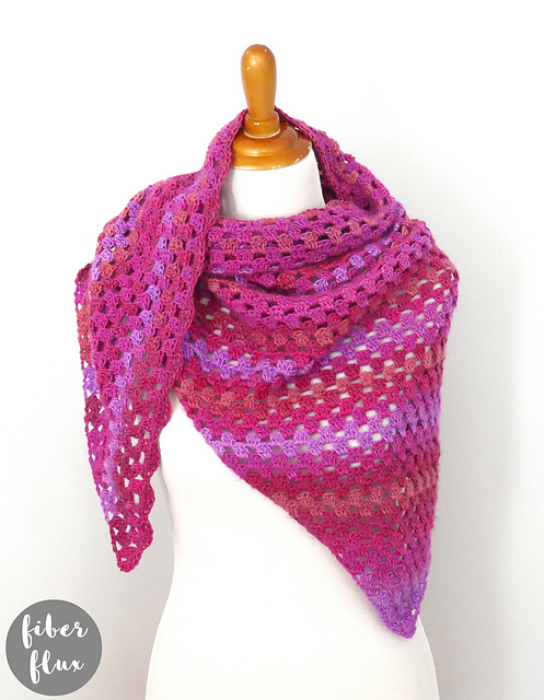 Azalea Patch Shawl