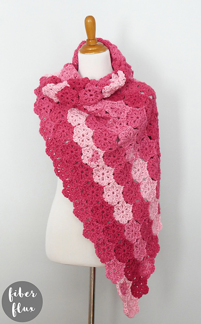 Tropical Blossom Shawl