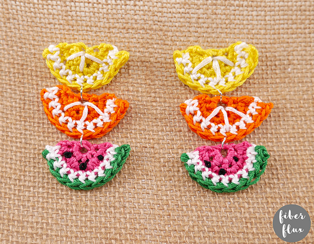 Fruit Slice Earrings