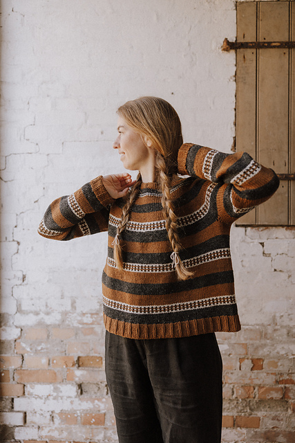 Ravelry: Stakit Sweater pattern by Fiber Tales