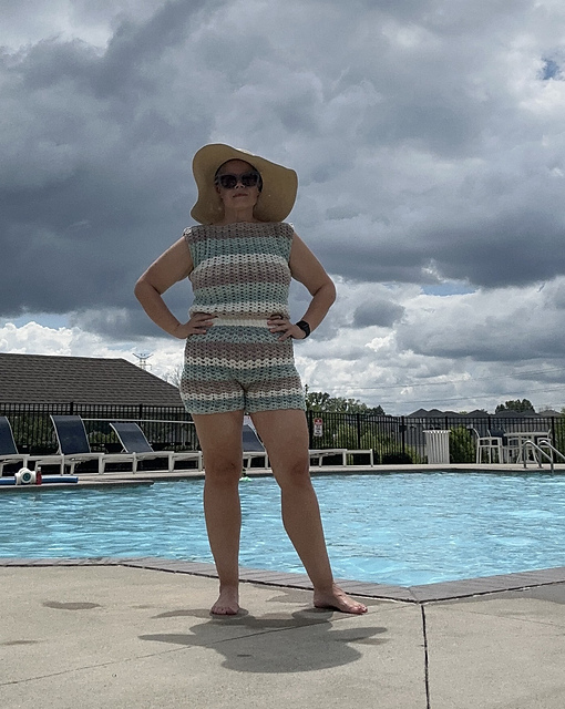 Iris Swim Cover Up Set