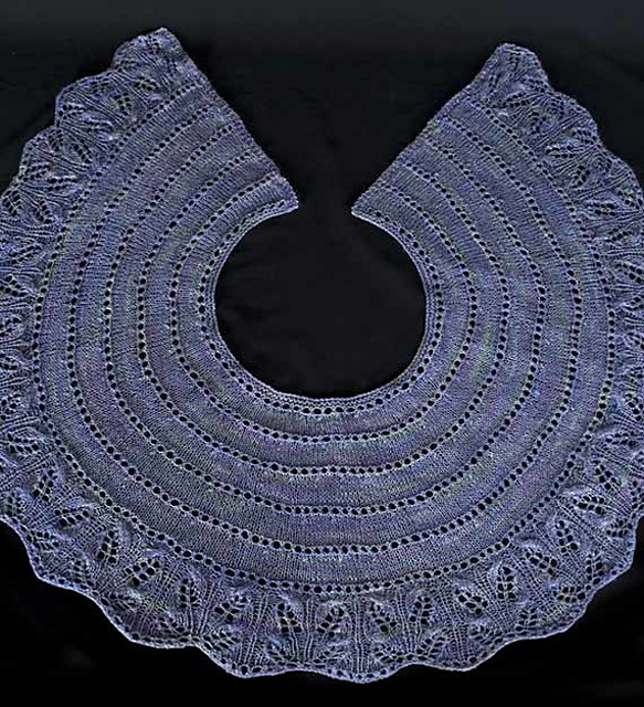 Sugared Violet Shawlette
