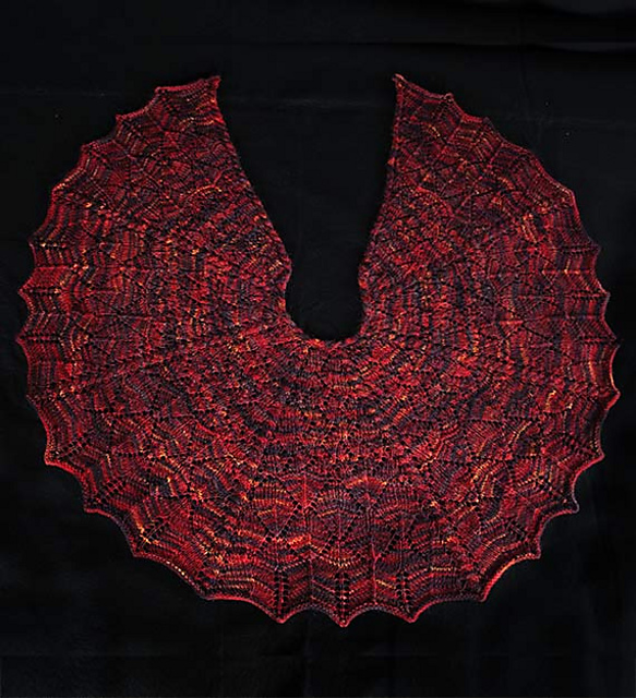 Dragon Wings Shawl