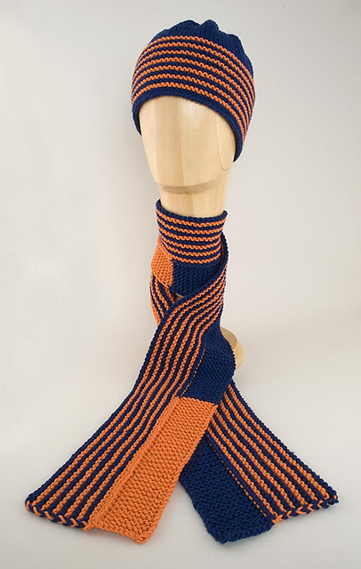 Double Coverage Hat and Scarf