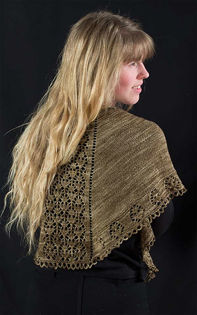 Double Diamond Shawl