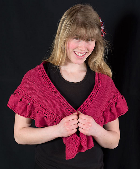 Prairie School Shawl