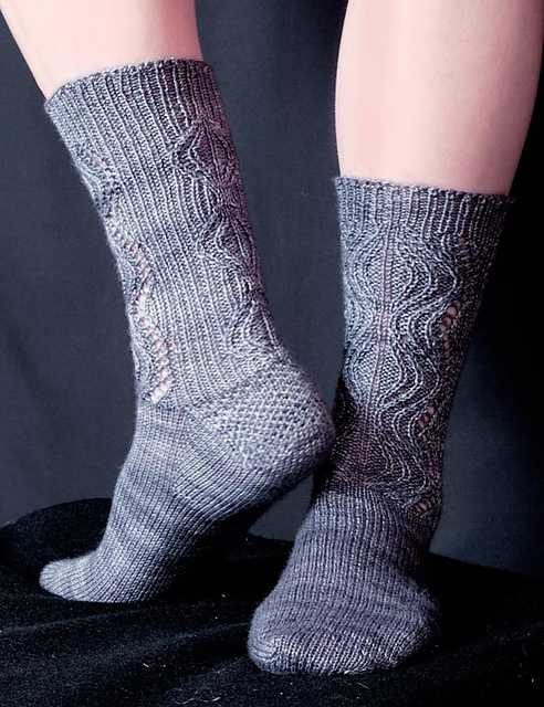 Chain of Craters Socks