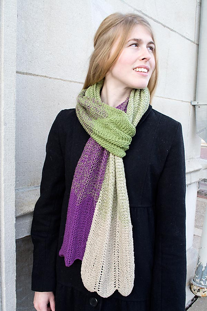 Rippled Evolution Scarf