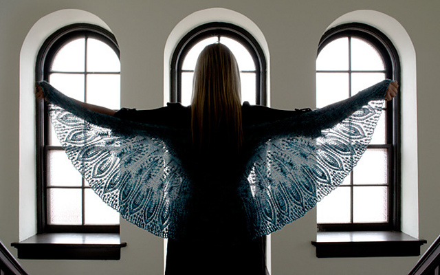 Feather Dance Shawl