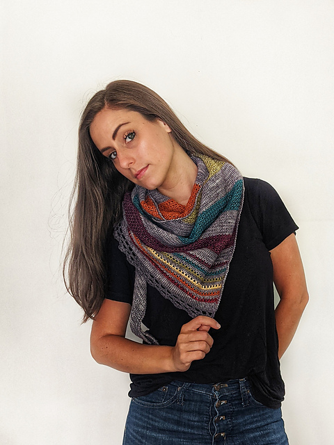 Graynbow Shawl