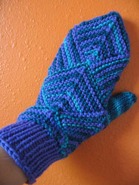Melody's Mitered MIttens