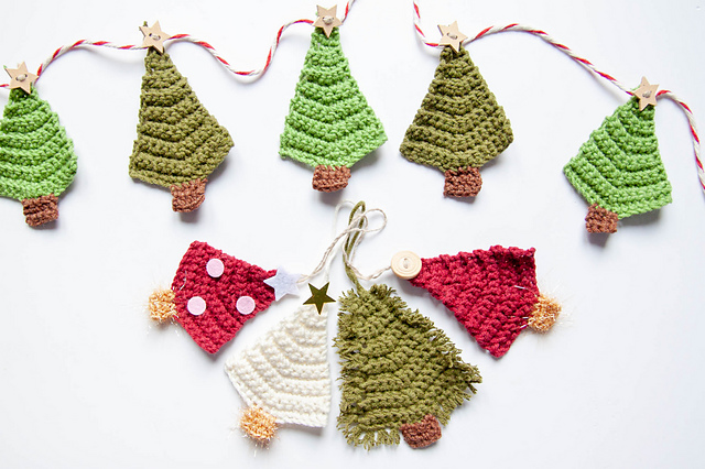 Christmas Tree Garland