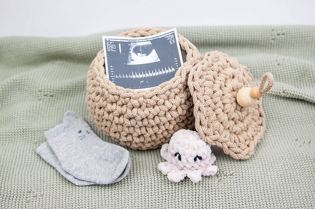 Cotton Baby Basket