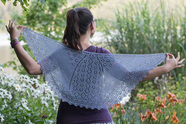 Hydrangea Shawl