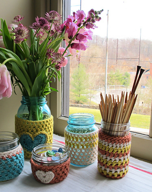 Mason Jar Cosies
