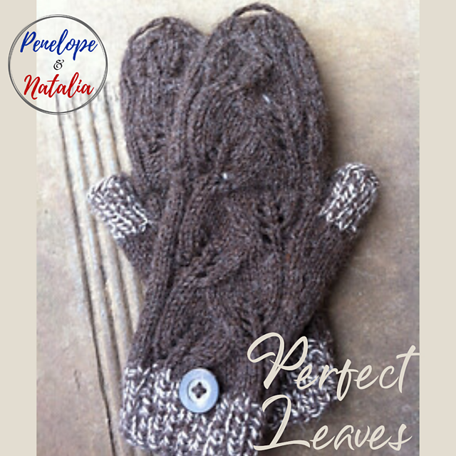 Perfect Leaves Convertible Mitts