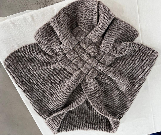 Basket Weave Shawl