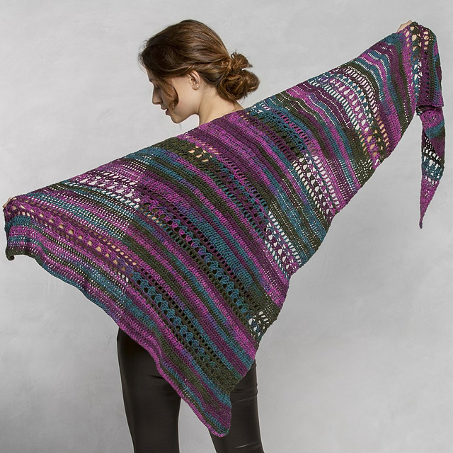 Trellis Shawl
