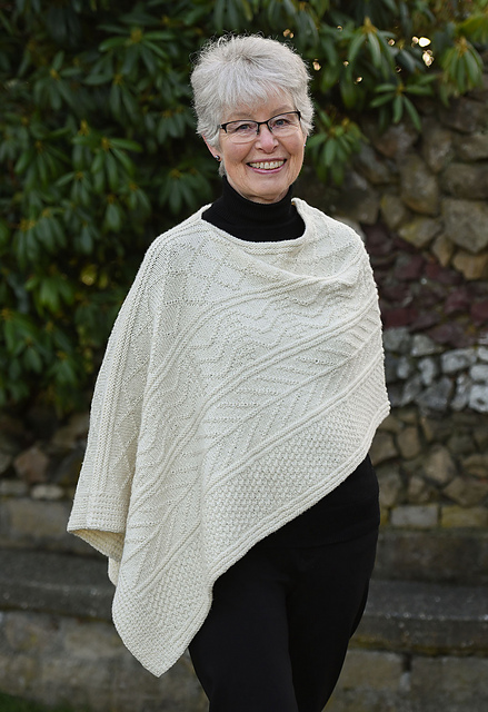 North Isle Gansey Poncho
