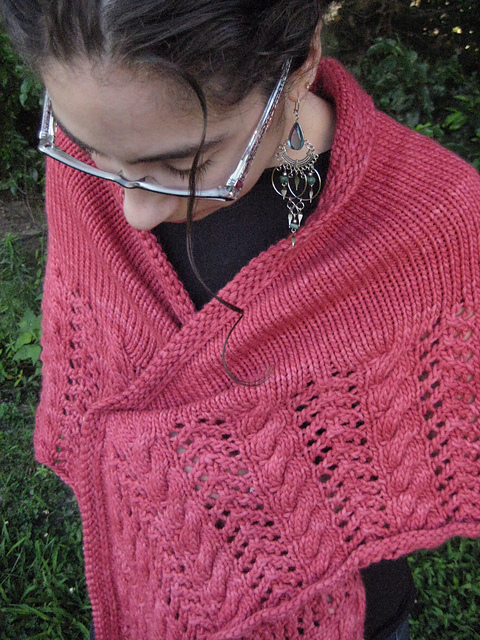 Winter Apple Shawl