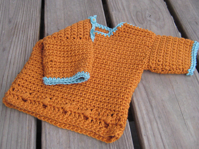 Sweet Potato Baby Sweater