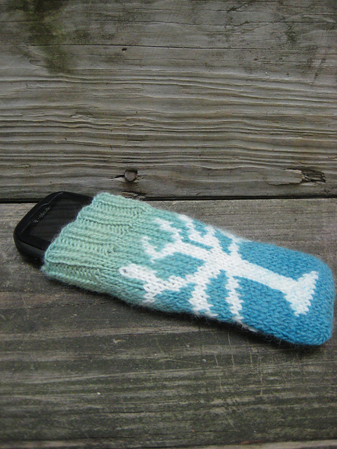 Bare Tree Cellphone Sock