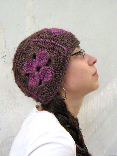 Granny Square Beanie