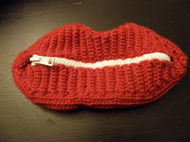 Red Rocky Lip Case