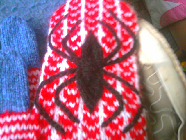Spiderman Mittens