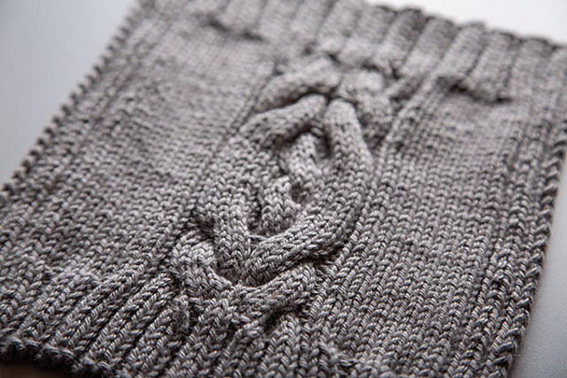 Foggy Paths Dishcloth