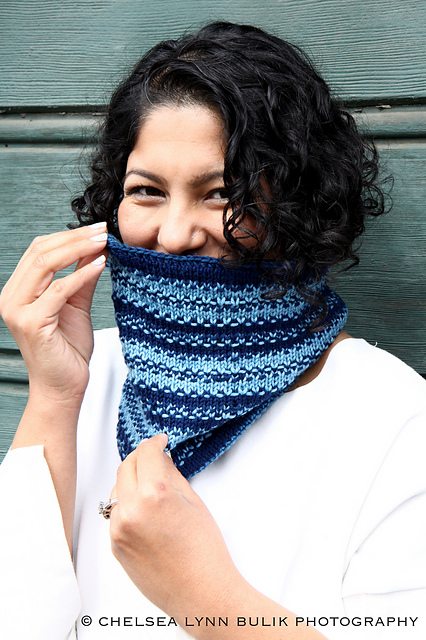Blue Savannah Cowl