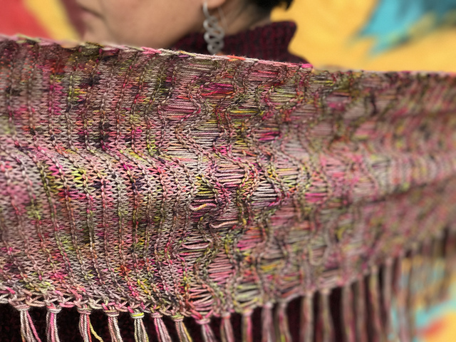 Fringed Benefits Shawl
