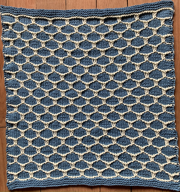Traveling Knit Afghan 2021 Square 4