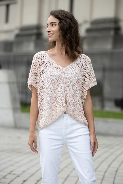 Ravelry: Rachel Top pattern by Filatura Di Crosa Italia s.r.l.