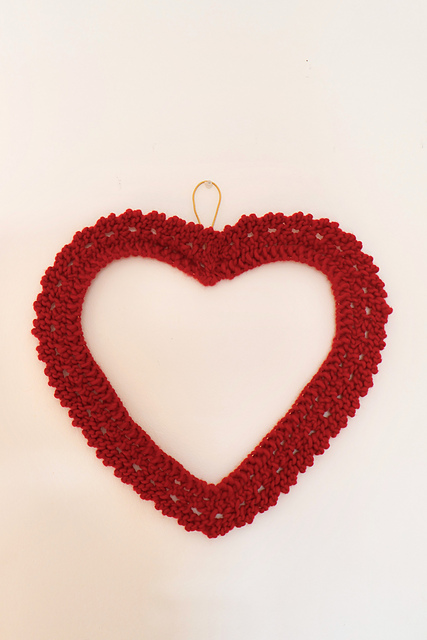 Coroa Coração de Natal (Heart wreath)