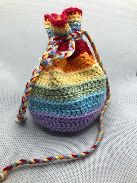 Rainbow Drawstring Pouch