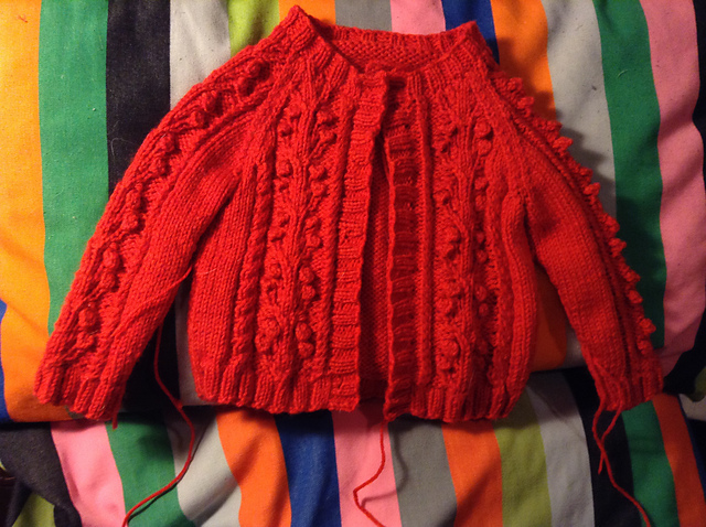Bobble Vine Cardigans