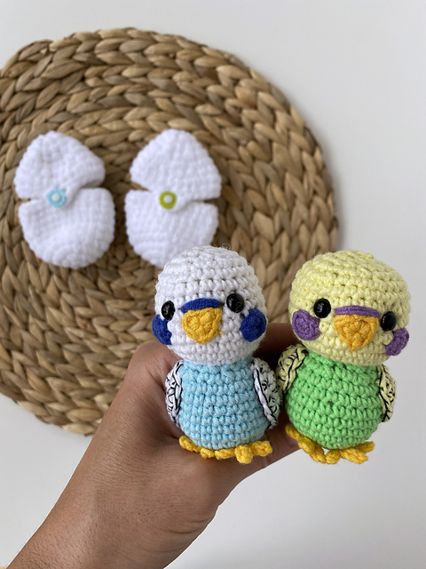 Budgie in egg easter