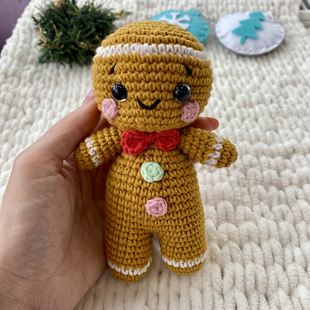 Gingerbread christmas cotton